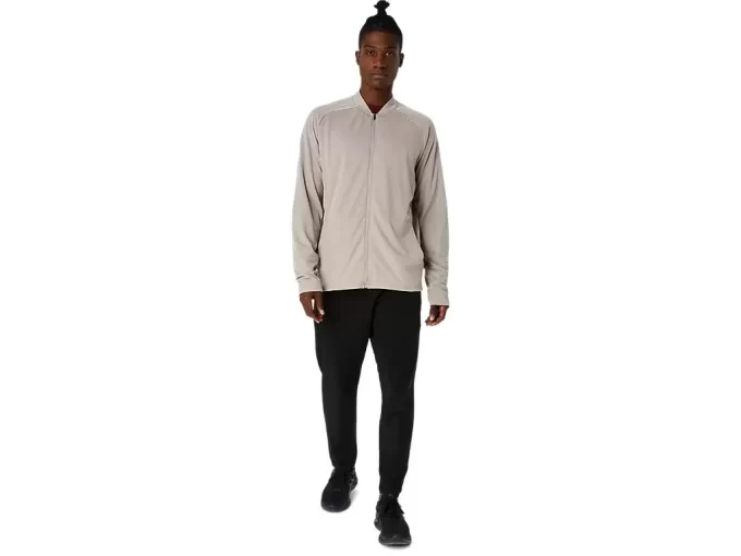 ACTIBREEZE JACQUARD GRID DURCHGEHENDER REISSVERSCHLUSSJACKE