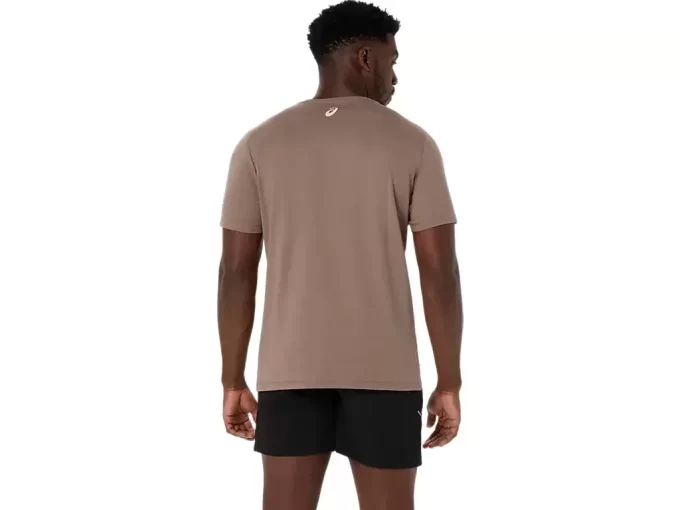ASICS GESTREIFTES KURZARM-T-SHIRT