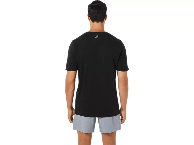 ASICS GESTREIFTES KURZARM-T-SHIRT