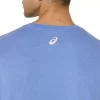 ASICS GESTREIFTES KURZARM-T-SHIRT