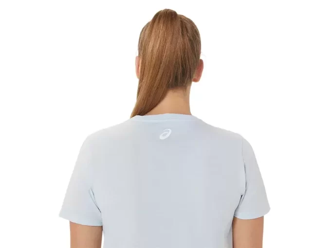 ASICS HIBISCUS SLOGAN CREW FÜR DAMEN