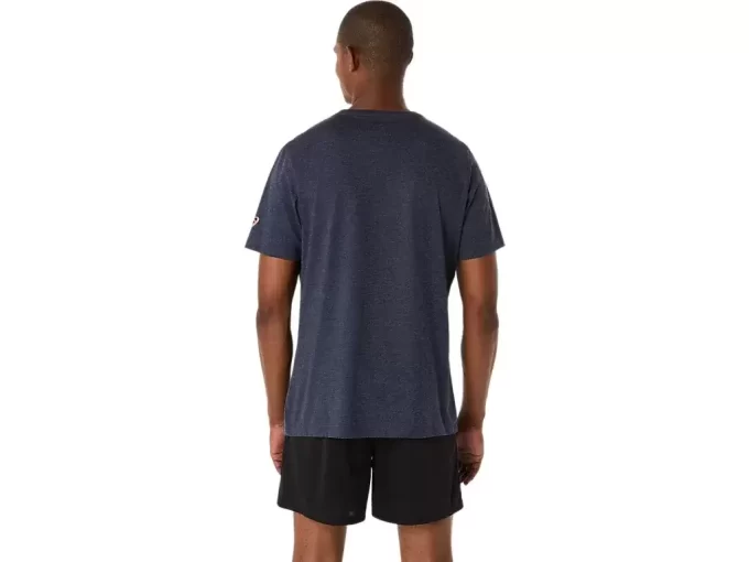 ASICS RETRO KURZARM-T-SHIRT