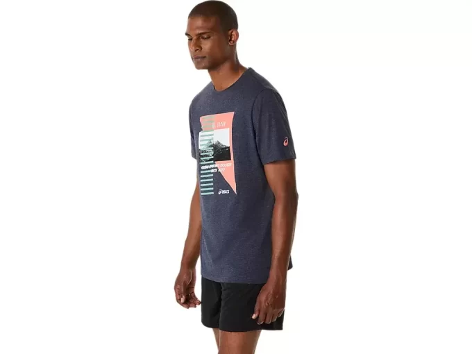 ASICS RETRO KURZARM-T-SHIRT