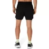 ASICS SILBERNE 2N1 5IN KURZE