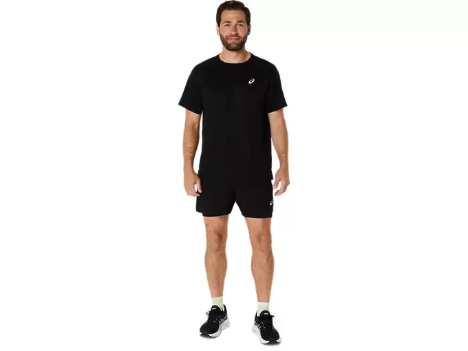 ASICS SILBERNE 2N1 5IN KURZE
