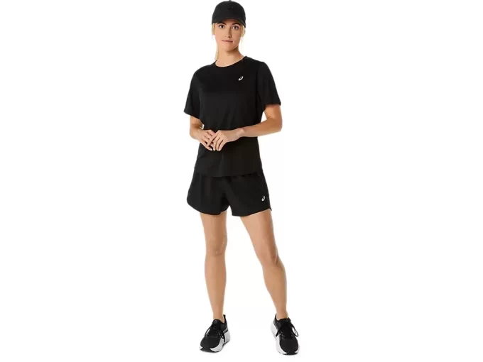 ASICS SILBERNE 4IN KURZE