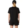 ASICS SILBERNES KURZARM-OBERTEIL