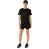 ASICS SILBERNES KURZARM-OBERTEIL