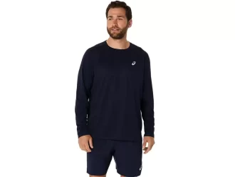 ASICS SILBERNES LANGARM-OBERTEIL