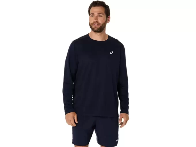 ASICS SILBERNES LANGARM-OBERTEIL