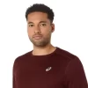 ASICS SILBERNES LANGARM-OBERTEIL