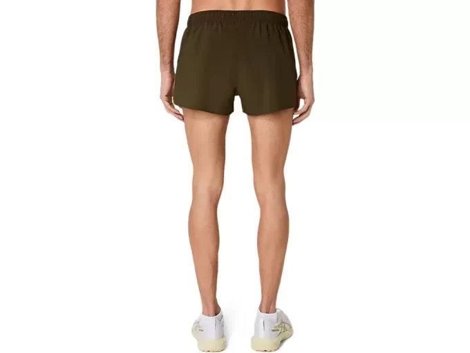 ASICS SILVER SPLIT SHORT