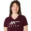 ASICS STRIPES V-NECK FÜR DAMEN