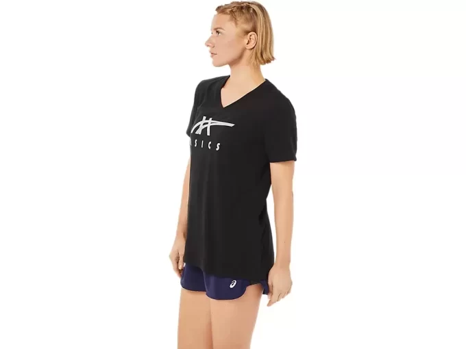 ASICS STRIPES V-NECK FÜR DAMEN