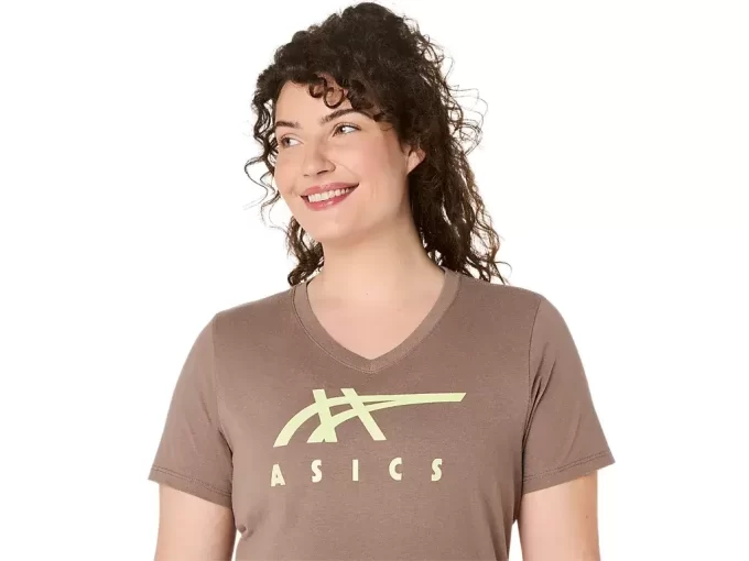 ASICS STRIPES V-NECK FÜR DAMEN