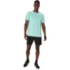 ASICS T-SHIRT MIT SPIRALE-STICKEREI