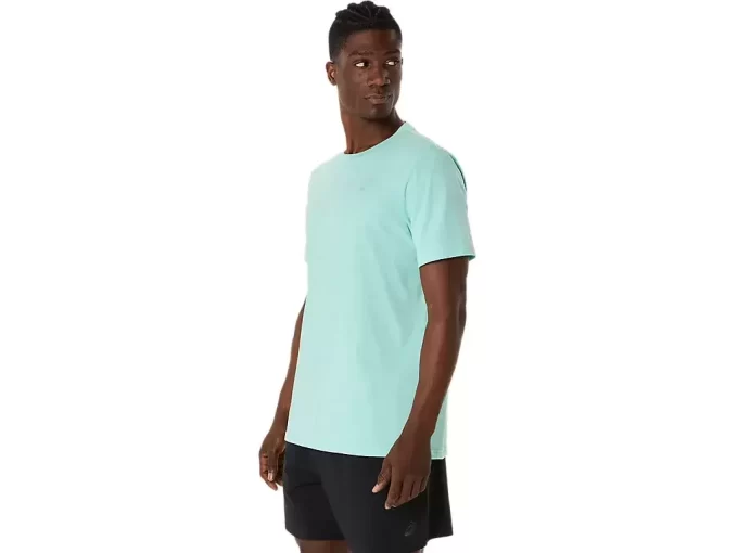 ASICS T-SHIRT MIT SPIRALE-STICKEREI
