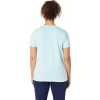DAMEN-KURZARM-T-SHIRT MIT V-AUSSCHNITT „EST 1977“