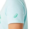 DAMEN-KURZARM-T-SHIRT MIT V-AUSSCHNITT „EST 1977“
