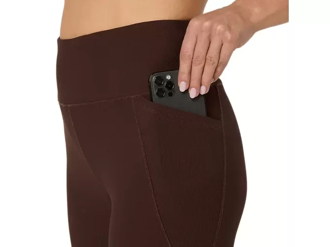 DAMEN RIB HIGH WAIST 7/8 TIGHT