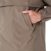 DOPPELT GEWEBTE, ENTSPANNTE ÜBERZIEHERJACKE