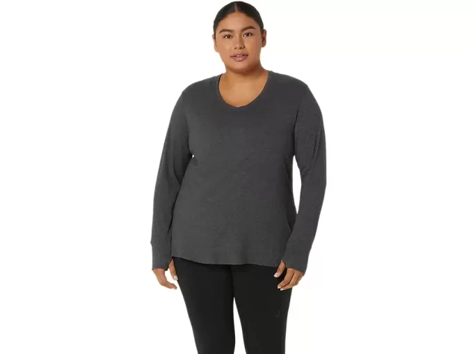 HEATHER-TOP MIT LANGEN ÄRMELN FÜR DAMEN