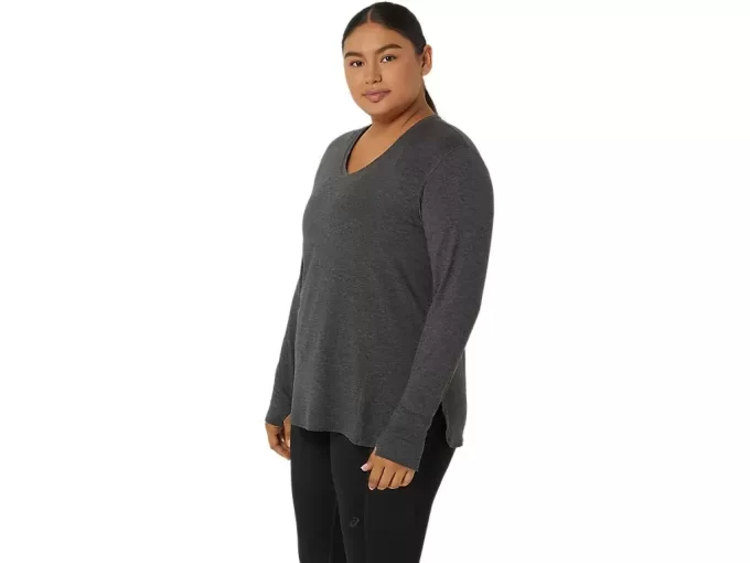 HEATHER-TOP MIT LANGEN ÄRMELN FÜR DAMEN