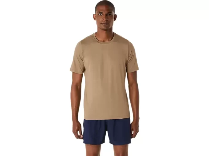 HERREN KURZARM HTHR TECH TOP