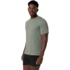 HERREN KURZARM HTHR TECH TOP