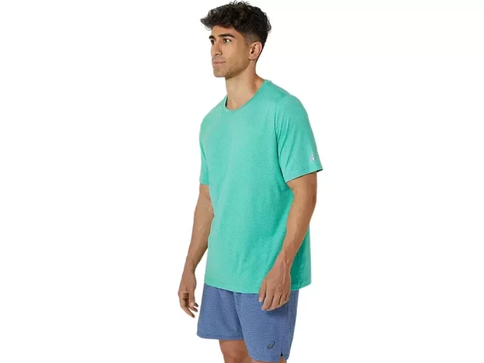 HERREN KURZARM HTHR TECH TOP