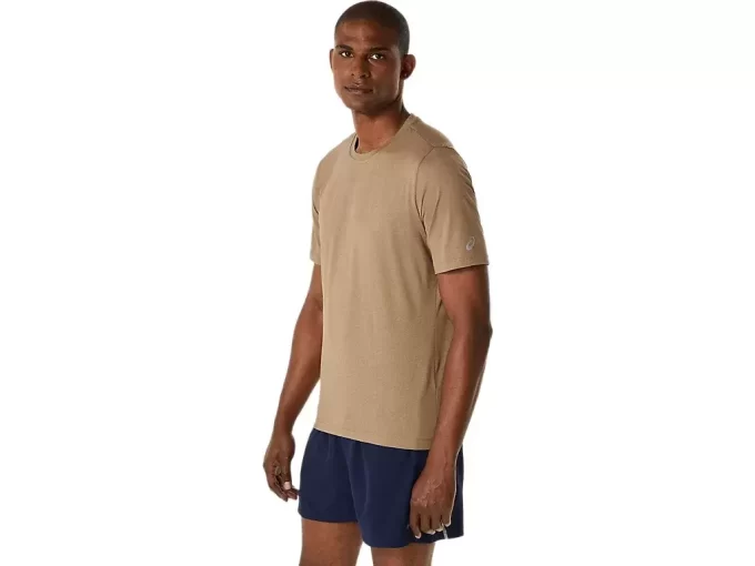 HERREN KURZARM HTHR TECH TOP