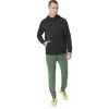 HOSE AUS GEBÜRSTETEM FLEECE
