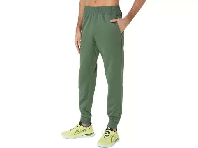 HOSE AUS GEBÜRSTETEM FLEECE
