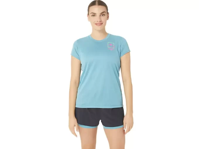 KURZARM-OBERTEIL MIT FUJITRAIL-LOGO FÜR DAMEN