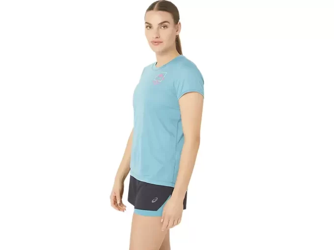 KURZARM-OBERTEIL MIT FUJITRAIL-LOGO FÜR DAMEN
