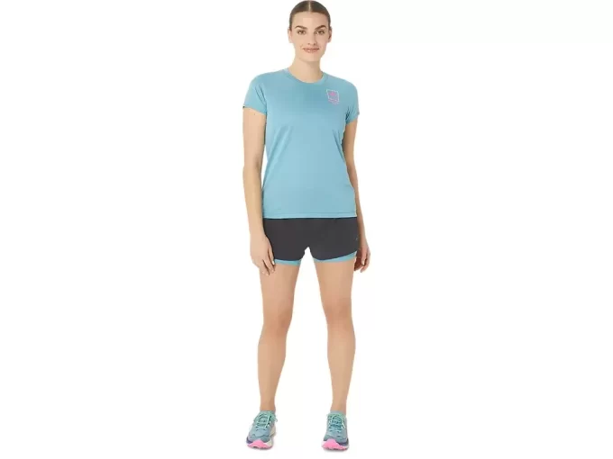 KURZARM-OBERTEIL MIT FUJITRAIL-LOGO FÜR DAMEN