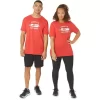 KURZARM-SPORT-T-SHIRT „PROPERTY OF ASICS“