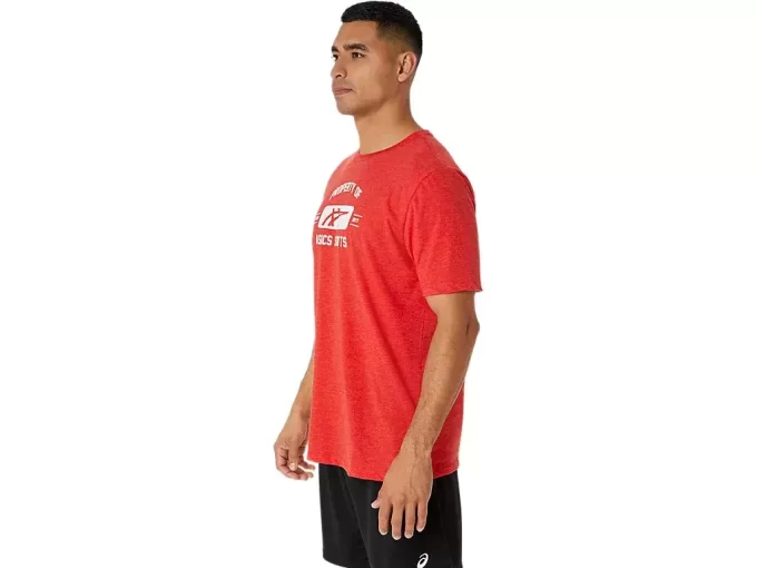 KURZARM-SPORT-T-SHIRT „PROPERTY OF ASICS“