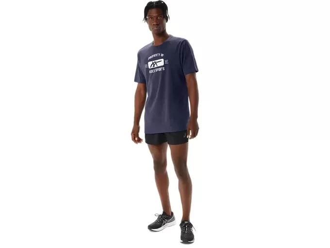 KURZARM-SPORT-T-SHIRT „PROPERTY OF ASICS“
