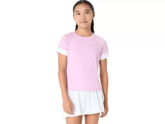 MÄDCHEN-TENNIS-KURZARM-TOP