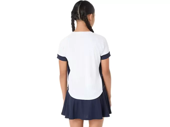 MÄDCHEN-TENNIS-KURZARM-TOP