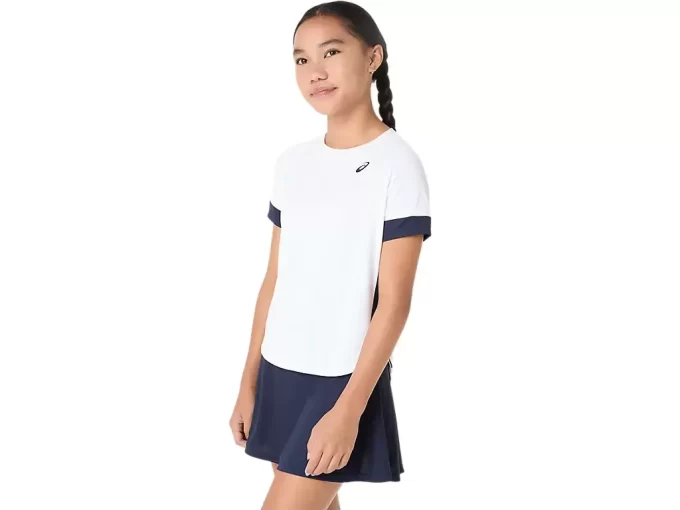 MÄDCHEN-TENNIS-KURZARM-TOP