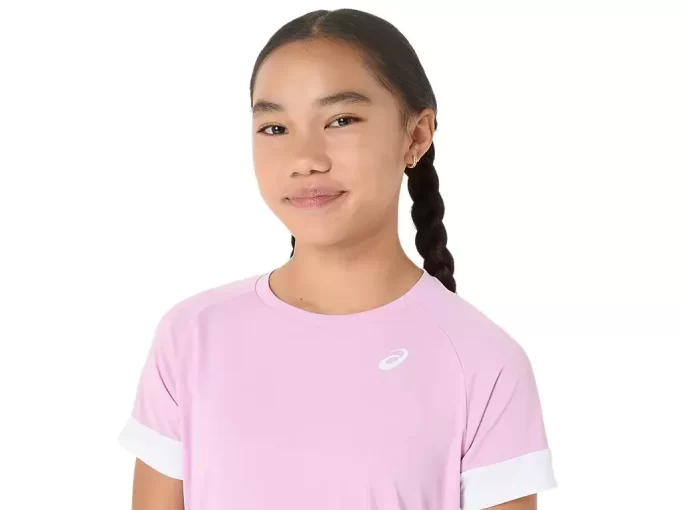 MÄDCHEN-TENNIS-KURZARM-TOP