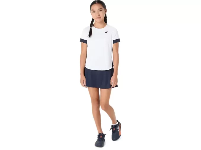 MÄDCHEN-TENNIS-KURZARM-TOP