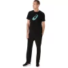 SCHWERE STRICKHOSE MIT GERADEM GESCHNITTENEM MUSTER