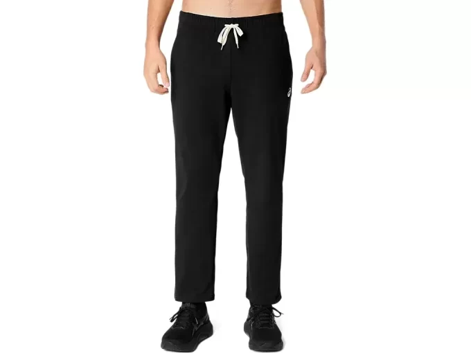 SCHWERE STRICKHOSE MIT GERADEM GESCHNITTENEM MUSTER