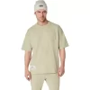 SCHWERES, LOCKERES T-SHIRT MIT TASCHEN SCHWERES, LOCKERES T-SHIRT MIT TASCHEN