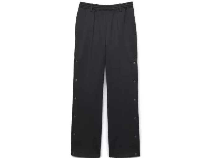 STRICKHOSE MIT SEITLICHEM DRUCKSCHNAPPVERSCHLUSS