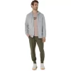 SWEAT-KAPUZENPULLOVER MIT DURCHGEHENDEM REISSVERSCHLUSS