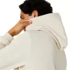 SWEAT-KAPUZENPULLOVER MIT DURCHGEHENDEM REISSVERSCHLUSS